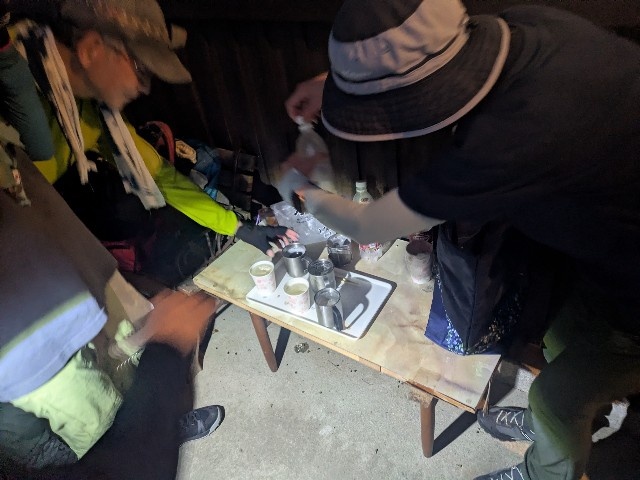 夕暮れの高取山
