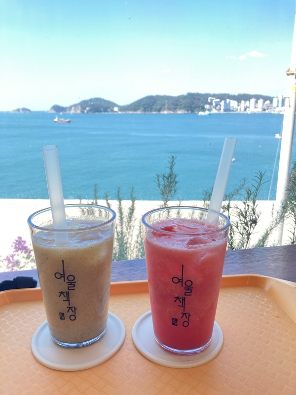 韓国・智異山と釜山の旅の一場面